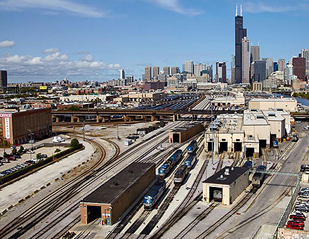 Amtrak Chicago Yard