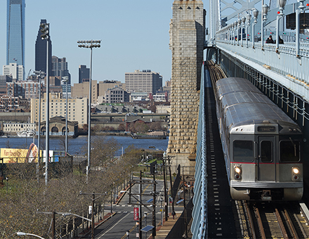 Ben Franklin PATCO track rehabilitation