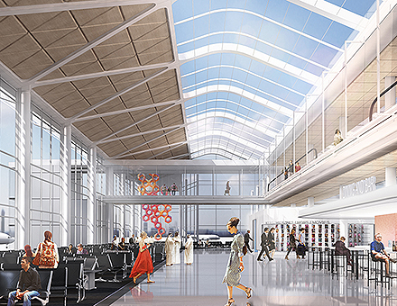 George Bush Intercontinental Airport – Mickey LeLand International Terminal Redevelopment Program