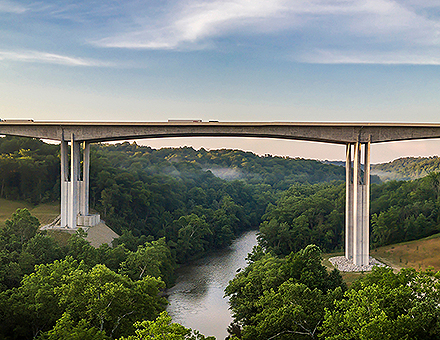 Jeremiah Morrow Bridge in Ohio