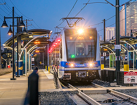 LYNX Blue Line Extension in Charlotte, North Carolina