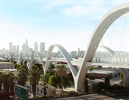 Sixth Street Bridge Replacement in Los Angeles