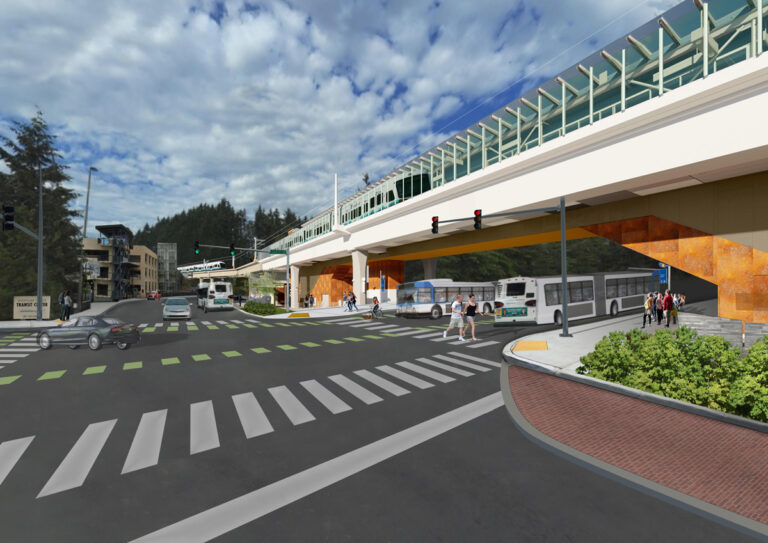 Mountlake Terrace Station Lynnwood Link Extension HNTB