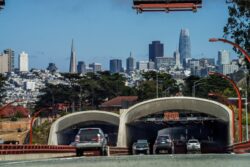 Presidio Parkway tunnels, completed in 2015