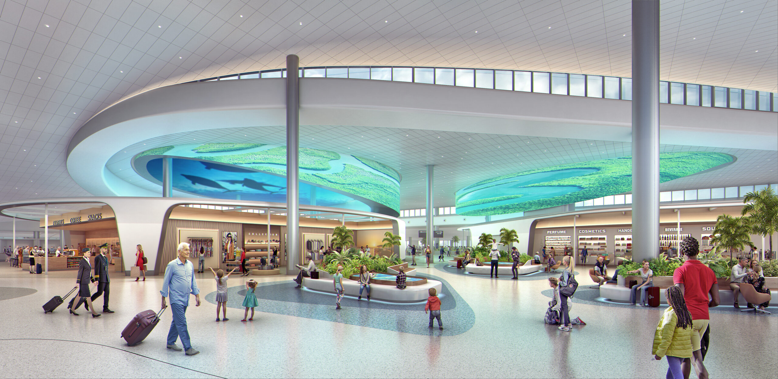 Tampa International Airport Airside D Rendering