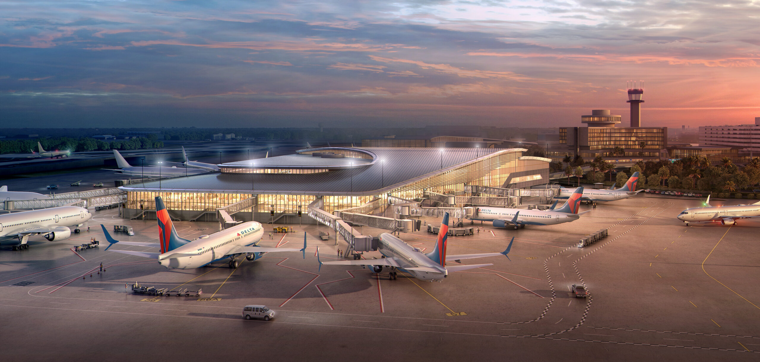 Tampa International Airport Airside D Rendering