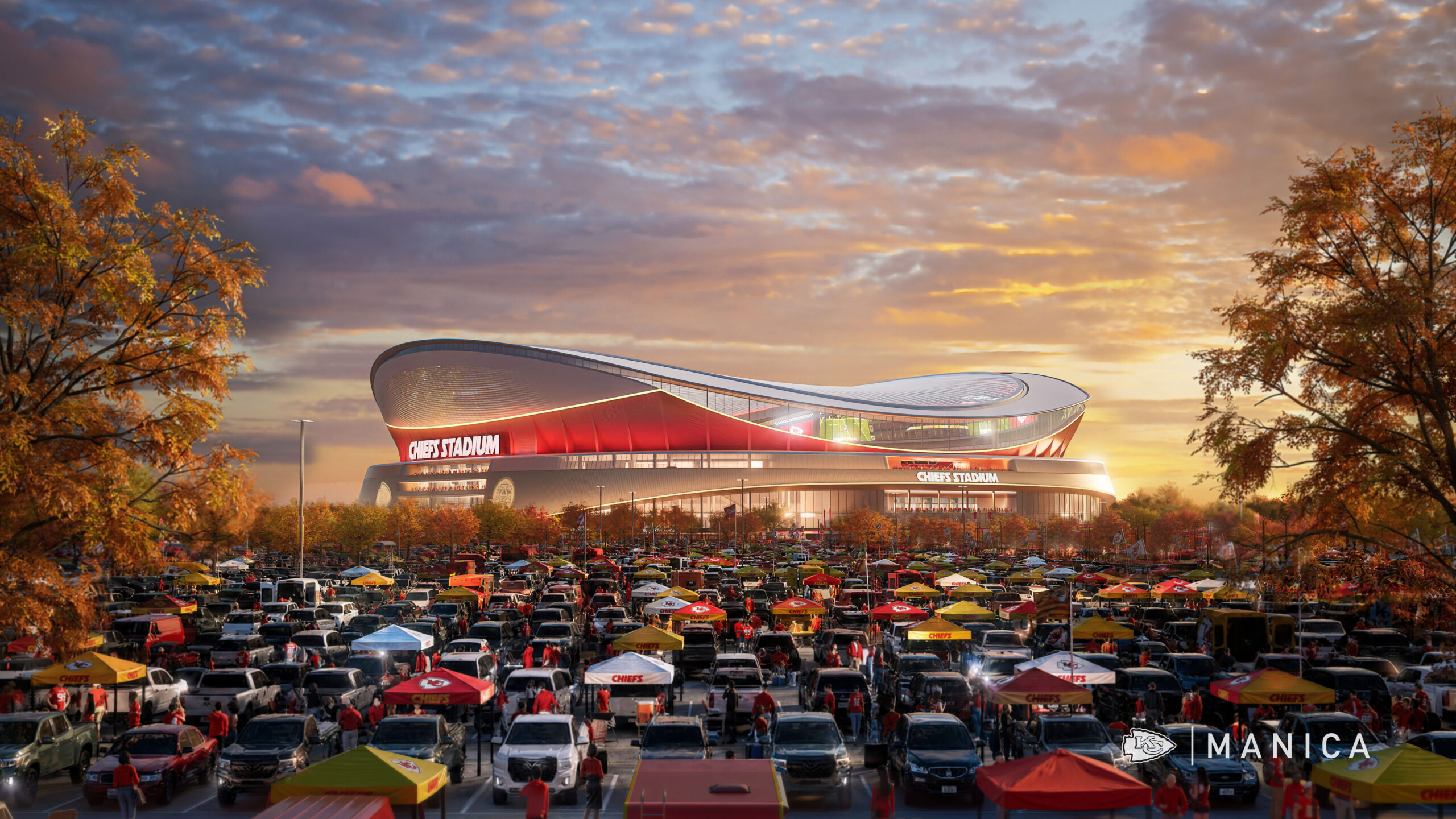 Kansas City Chiefs New Stadium Rendering