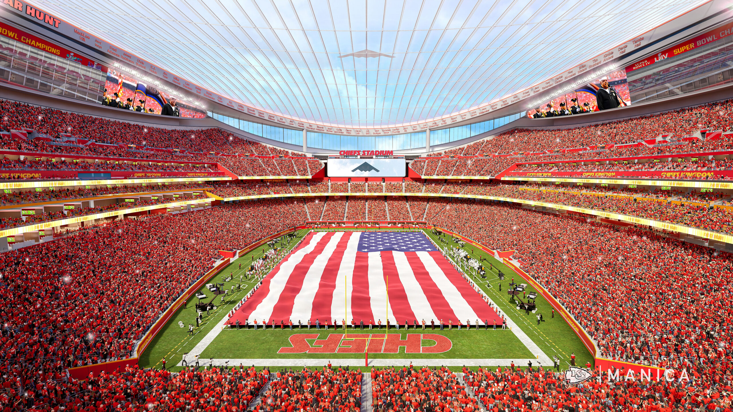Kansas City Chiefs New Stadium Rendering
