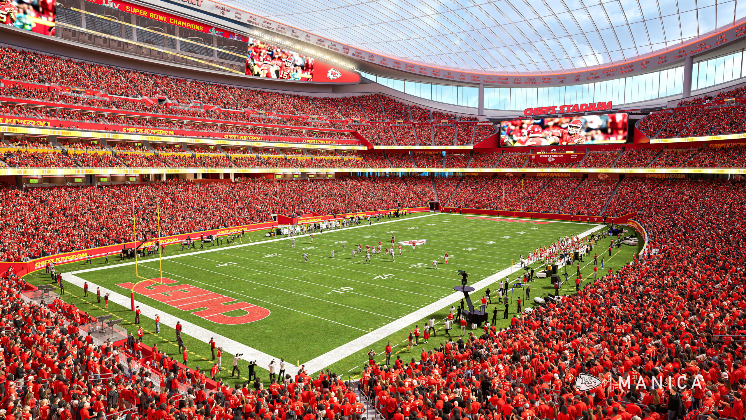 Kansas City Chiefs New Stadium Rendering
