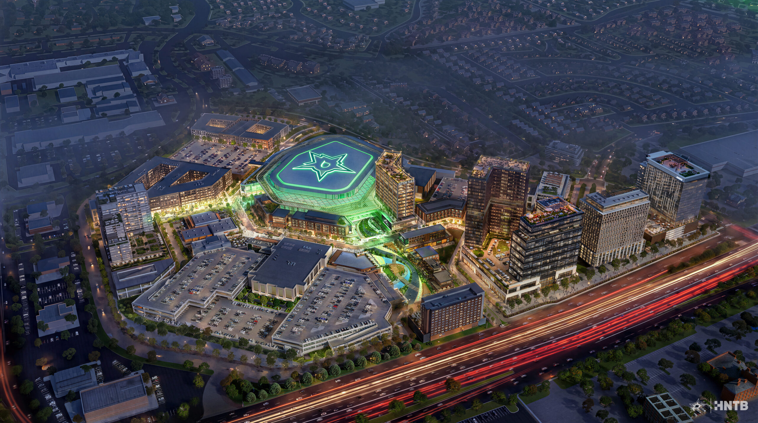 Dallas Stars new arena rendering